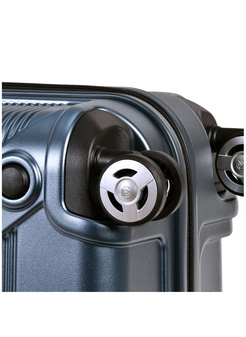 eminent - Hard Case Travel Bag Large Luggage Trolley Polycarbonate Lightweight Suitcase 4 Quiet Double Spinner Wheels With TSA Lock KJ97 Graphite - Image 1