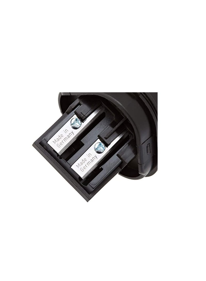 FABER-CASTELL Faber Castell Trio Sharpener Silver 3 Hole, 183800 - Image 4