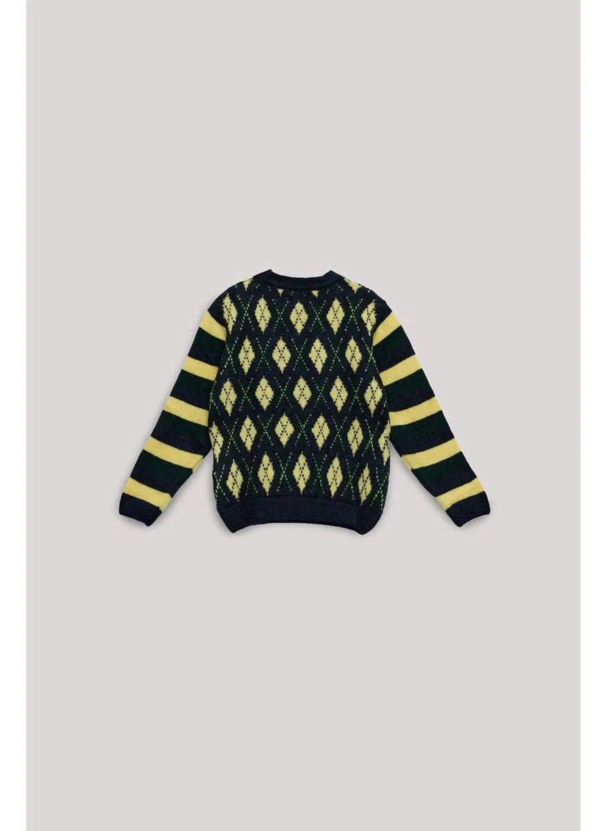 NEBBATI - Invalid brand Bg Store Boy Patterned Sweater