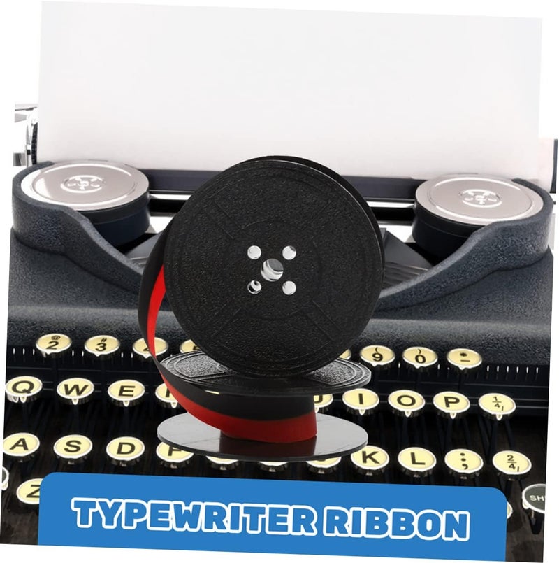 2Sets Typewriter Ribbon Compatible Replacement Ink Ribbons for Vintage Typewriters Strong Absorption Spool Design Fit for Models - Image 3