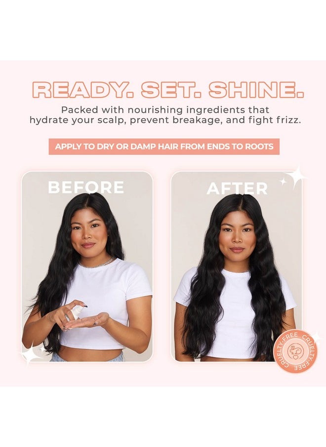 INH Super Shine Hair Serum | Nourishing, Glossy Finishing Serum | Prevents Breakage, Fights Frizz And Flyaways. For All Hair Types. Travel Size  - Image 3