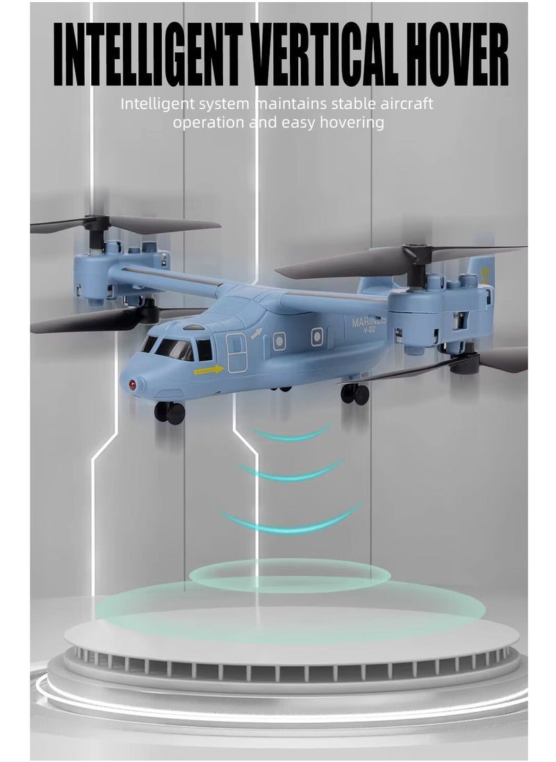 SYMA - V22 One-Key Takeoff RC Helicopter Toy with Fixed Altitude, Stunt Capabilities, Durable Metal & Plastic Design, Remote Control for Indoor & Outdoor Use, Ideal Gift for Ages 8+ - Image 1