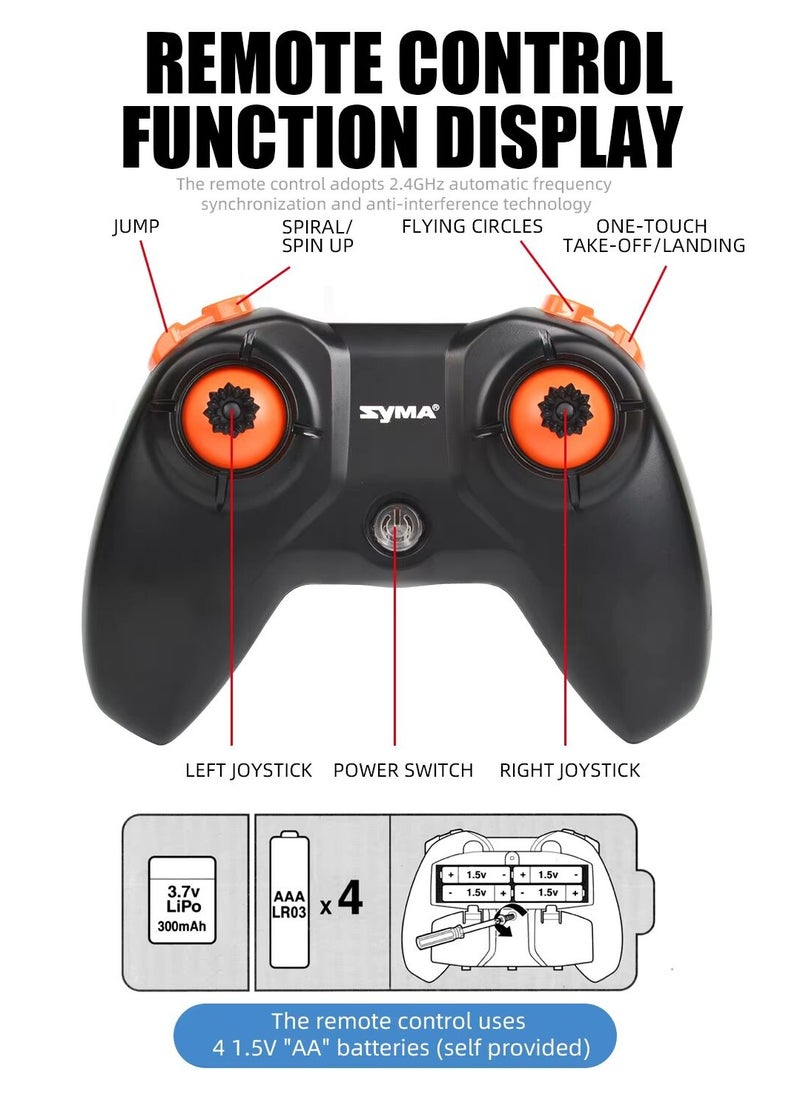 SYMA - V22 One-Key Takeoff RC Helicopter Toy with Fixed Altitude, Stunt Capabilities, Durable Metal & Plastic Design, Remote Control for Indoor & Outdoor Use, Ideal Gift for Ages 8+ - Image 1