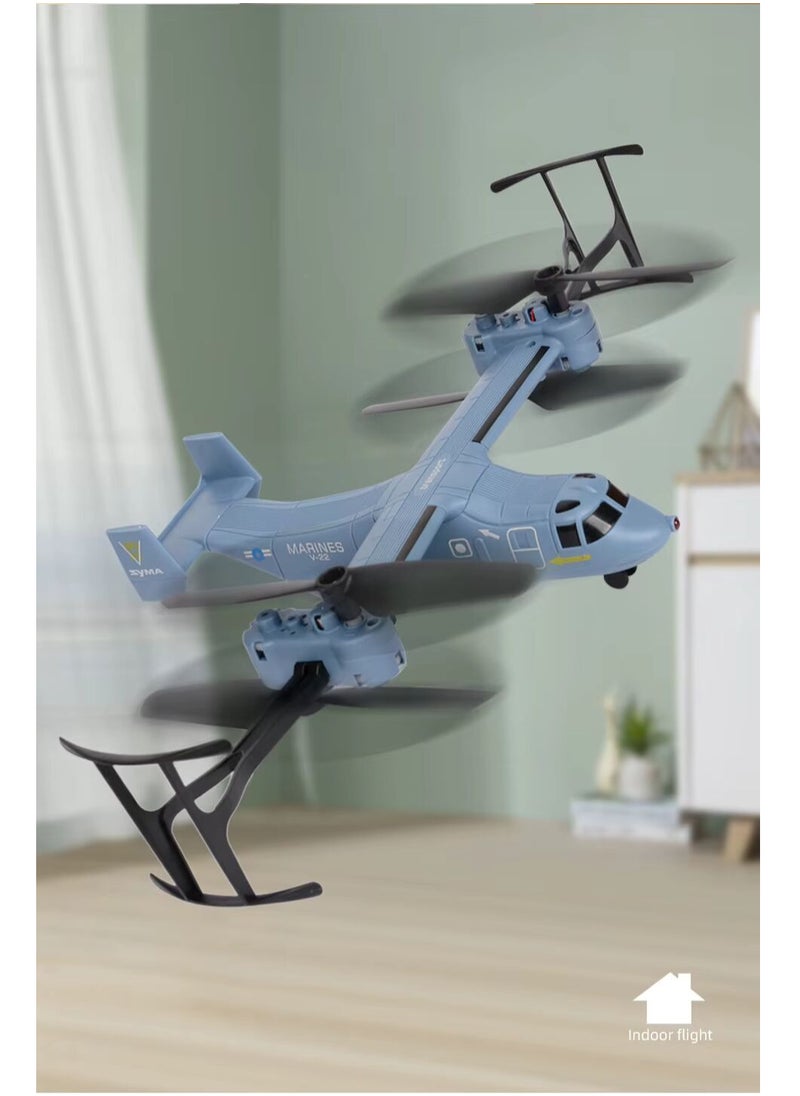 SYMA - V22 One-Key Takeoff RC Helicopter Toy with Fixed Altitude, Stunt Capabilities, Durable Metal & Plastic Design, Remote Control for Indoor & Outdoor Use, Ideal Gift for Ages 8+ - Image 1