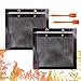 YBB YBB 2 Pcs BBQ Grill Mesh Bag with 2 Pcs Silicone Brush, Non-Stick Large BBQ Baked Grilling PTFE Bag Heat-Resistant  - Image 2