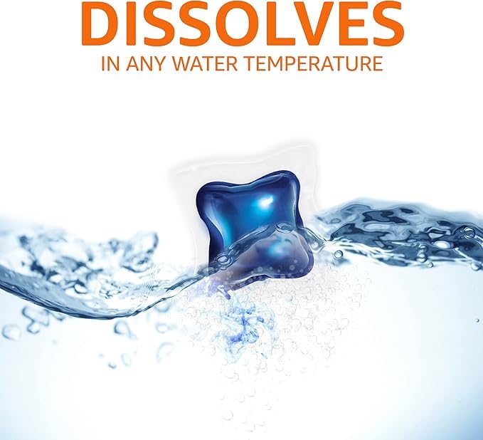 Amazon Basics Laundry Detergent Pacs, Fresh Scent, 120 Count (Previously Solimo) - Image 3