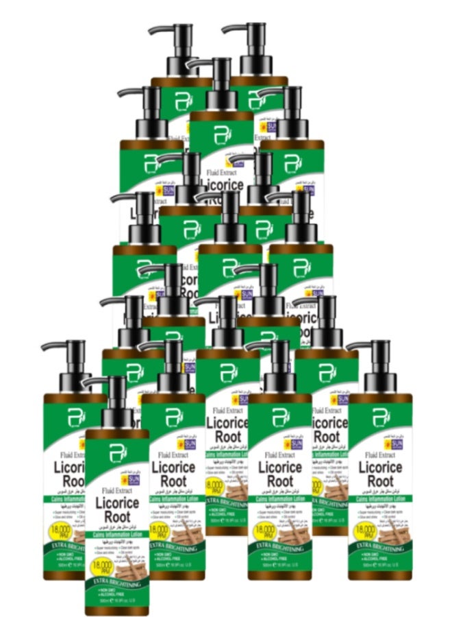 بيرون 20 قطع لوشن جذر عرق السوس 500مل - Image 1