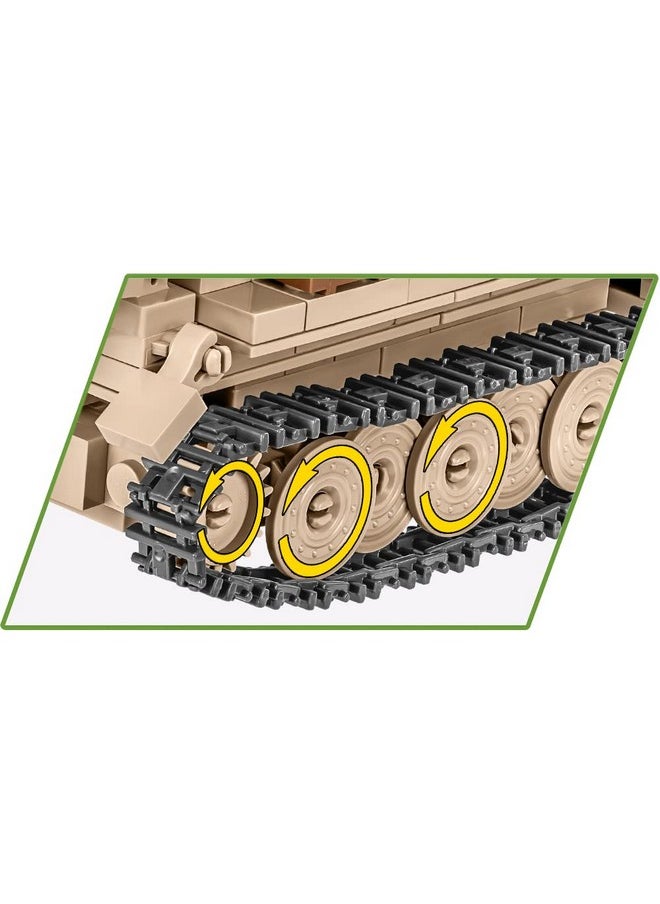COBI Cobi toys 283 Pcs Hc WWII /2273/ Sd.Kfz.10 Demag D7  - Image 4