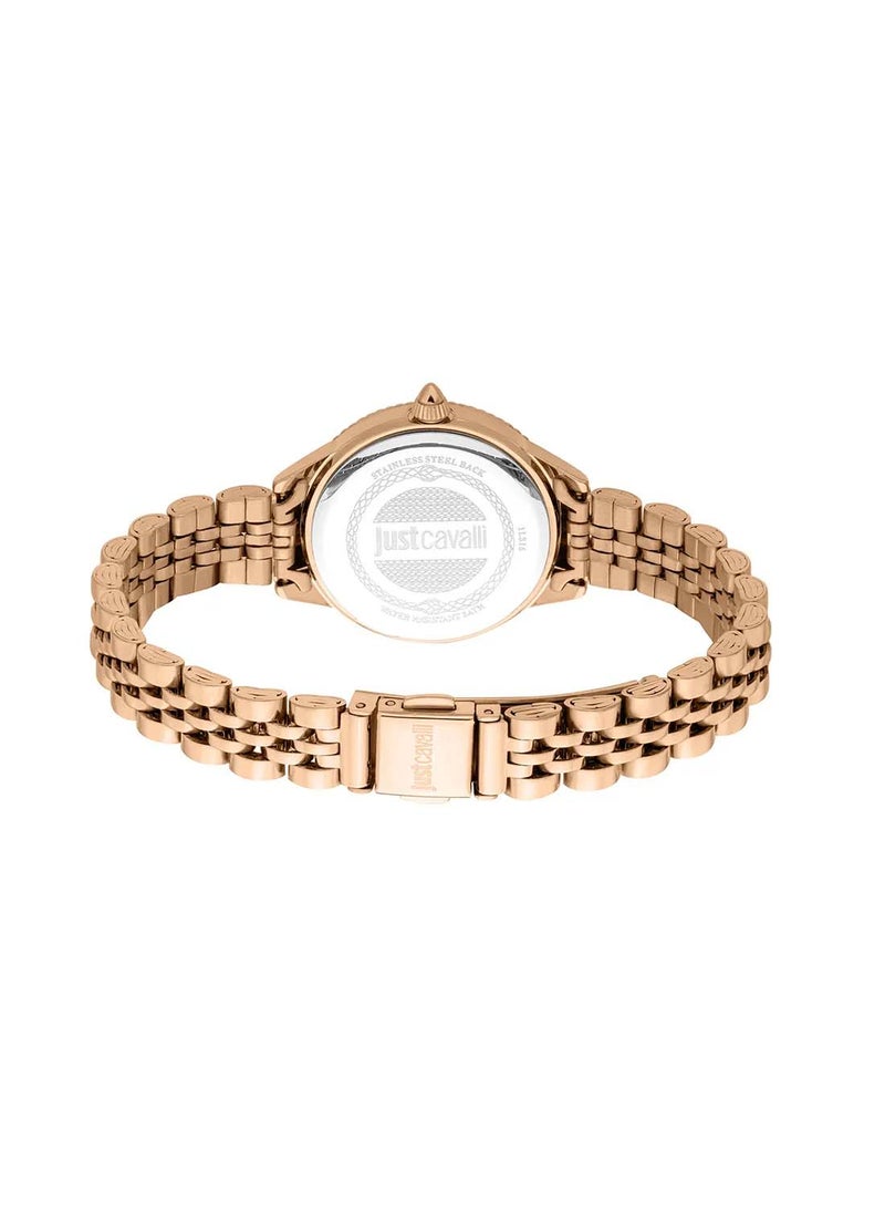 Just Cavalli - Women's Round Shape Stainless Steel Wrist Watch JC1L316M0075 - 30 Mm - Image 1