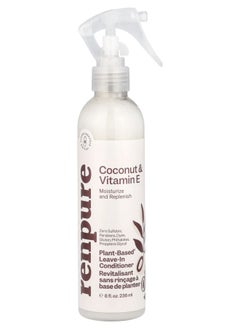 Renpure Plant-Based Leave-In-Conditioner Coconut & Vitamin E 8 fl oz (236 ml) 