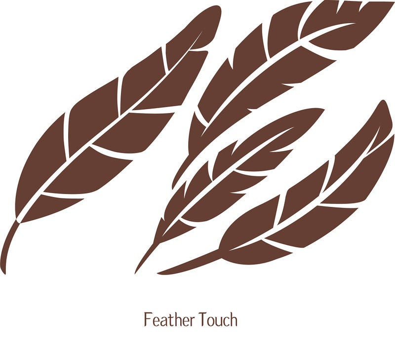 Berger Paints PVC Silk Glamor Feather Touch Stencil 21.49 x 16 inches (Brown, Pack of 1) - Image 4