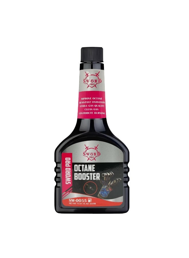 SWORD PRO Octane Booster 354ml – Increases Octane Rating, Enhances Engine Performance, Cleans Fuel System, Reduces Knocking & Pinging, Improves Acceleration, Compatible with All Gasoline Grades - SW-0055 - Image 2