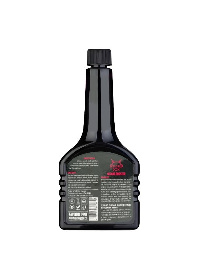 SWORD PRO Octane Booster 354ml – Increases Octane Rating, Enhances Engine Performance, Cleans Fuel System, Reduces Knocking & Pinging, Improves Acceleration, Compatible with All Gasoline Grades - SW-0055 - Image 3