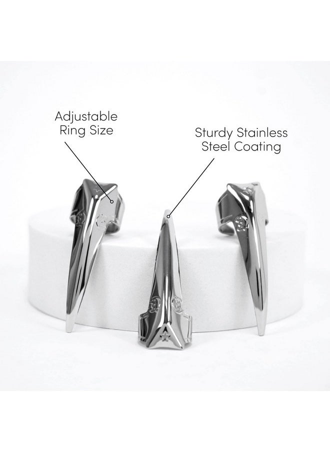 The Hair Shop - Pinky Hair Parting Tool Adjustable Hair Sectioning Ring For Braiding Weaving Balayage Highlights And Quick Installation Of 100% Remy Human Hair Extensions (3 Pack) (Regular) - Image 1