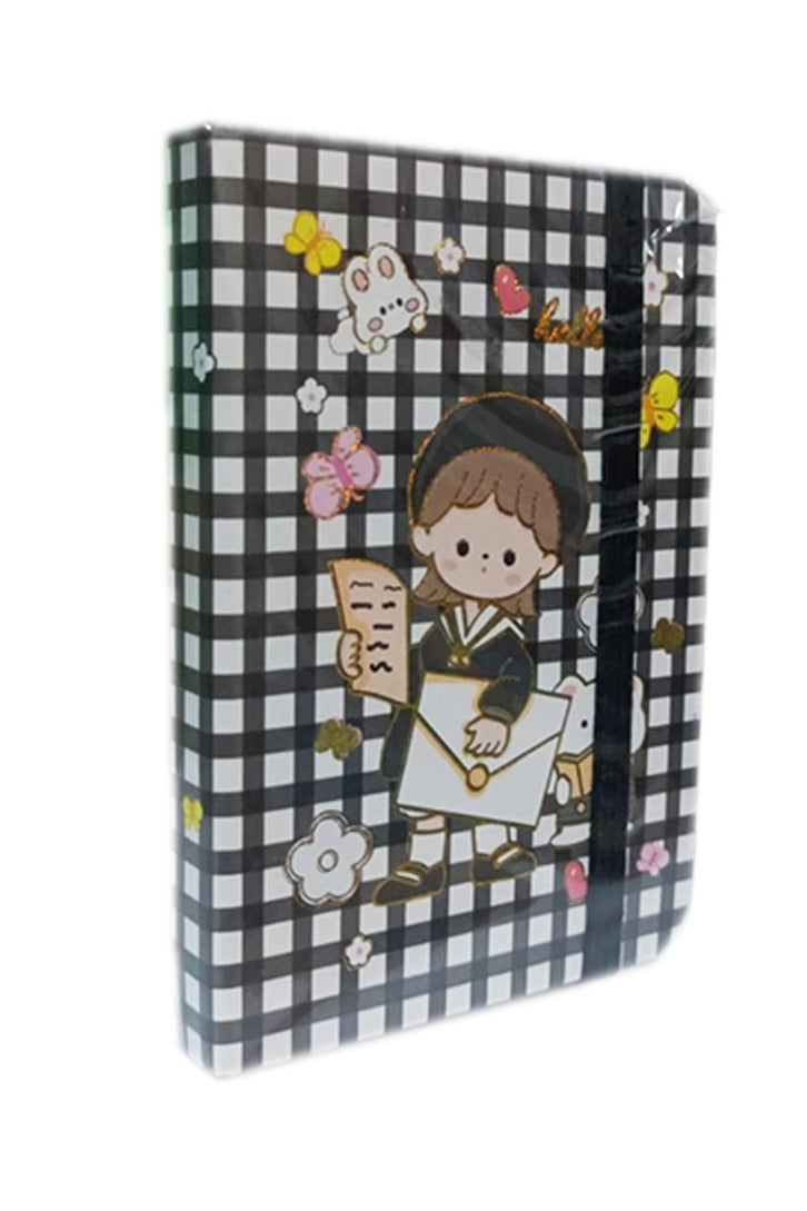 Hard Cover Plastic Notebook, 80 Ruled Sheets, Size 7 × 10.5 cm - SIMBA Model 5701-19