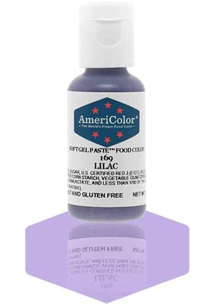 AmeriColor لون الطعام جل ناعم أماريلور ليلك - زجاجة 0.75 أونصة - Image 2