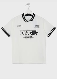 Jack & Jones Junior Kids Jcoreflex Football Jersey Styd T-Shirt  - Image 1