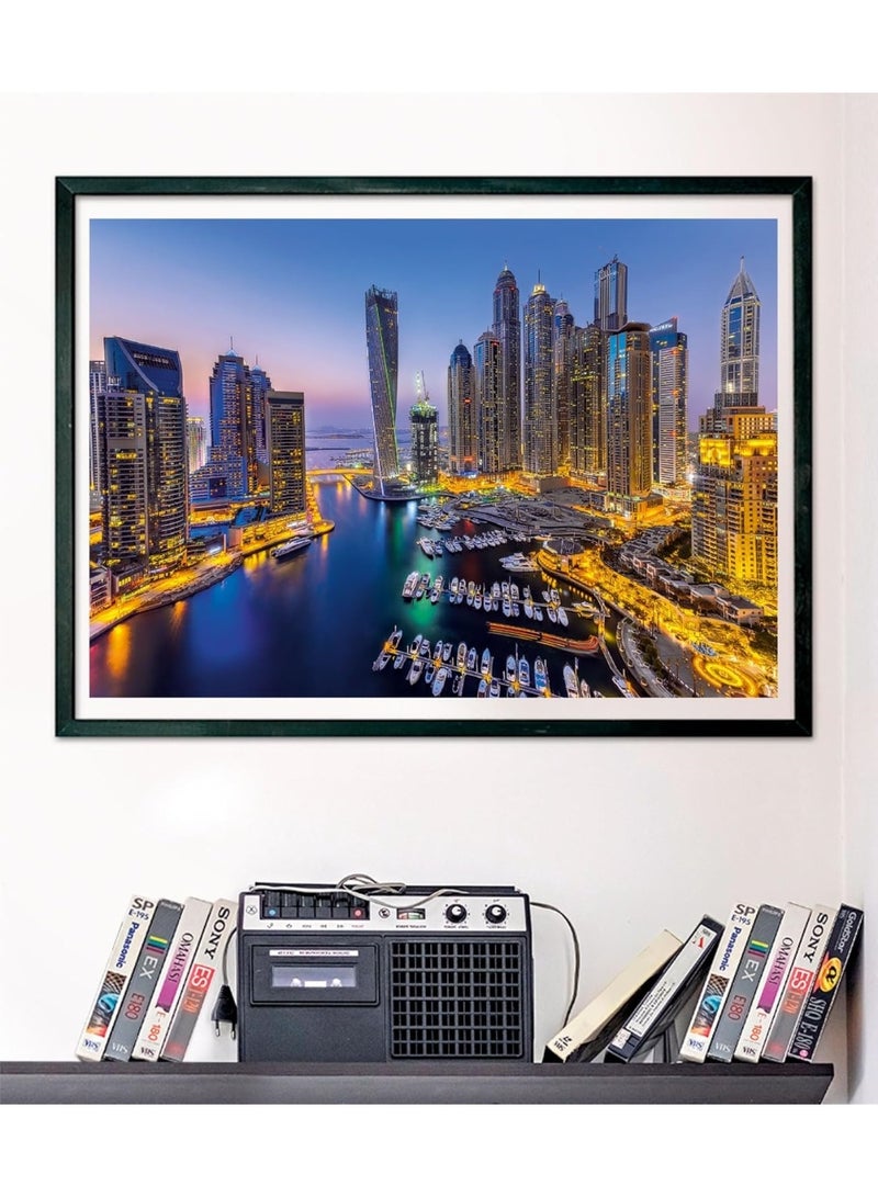 1000 puzzle pieces | Dubai Marina themed puzzle pieces | Puzzle and puzzle casual toys, suitable for adults and children - Image 4