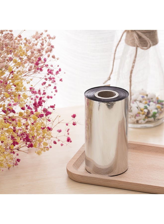 ديلي Deli (deli) 110mm*300m ملصق طابعة الباركود الحرارية النقل طابعة عالمية كاملة راتنج قاعدة الكربون الشريط 81602 (حزمة واحدة) - Image 1