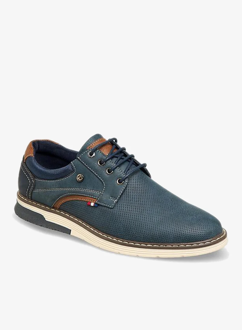 Lee Cooper BLUE Men Lace-Up Derby Shoes for Men | Best Price UAE