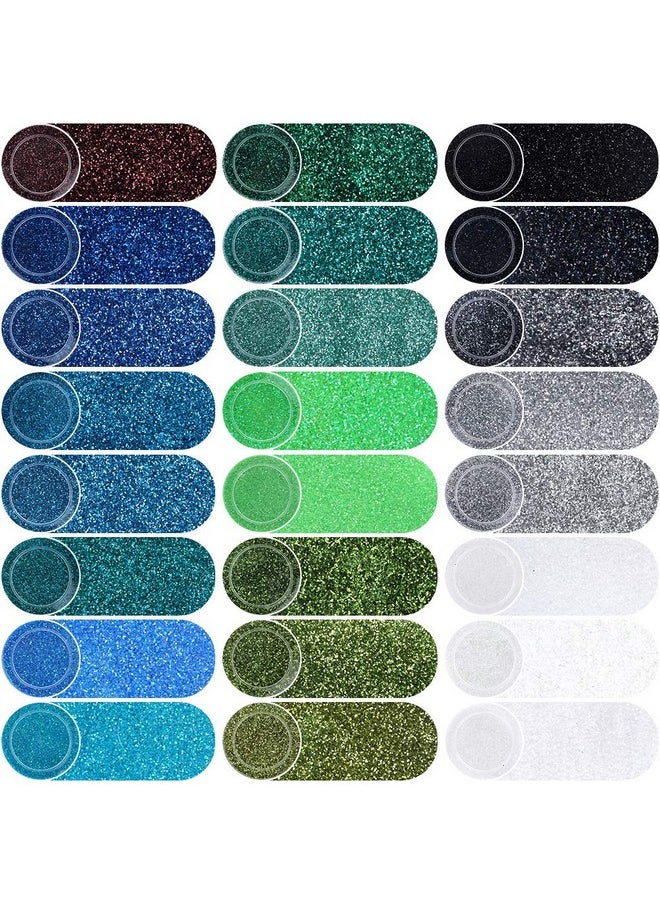 FANDAMEI FANDAMEI 48 Colors Nail Glitter Set, 48 Boxes 5g Nail Art Glitter, Fine Glitter Powder for Eyeshadow, Cosmetic, Arts, Crafts, Decoration. Body Glitter, Face Glitter for Festival, Makeup, Halloween  - Image 5