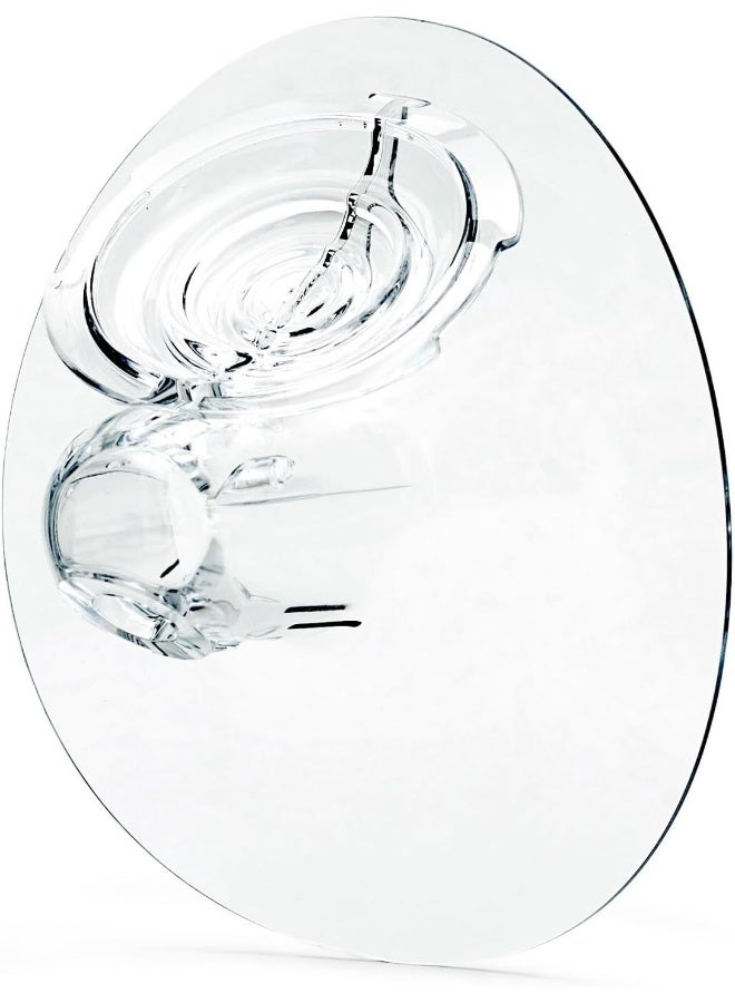 Elvie Pump Breast Shield - 21mm | 2 Pack Nipple Shield Flange for Pumping Breast Milk | Breast Feeding Essentials for Electric Breast Pumps | BPA Free Breast Shells | Breast Pump Bra Compatible - Image 1