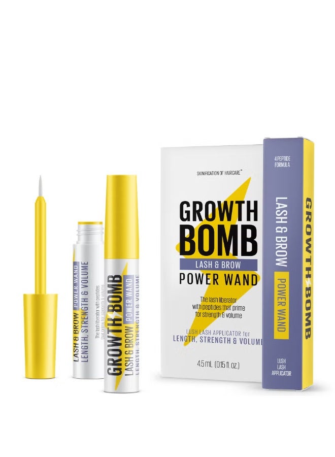 Growth Bomb Lash and Brow Power Wand 4.5ml - Image 1