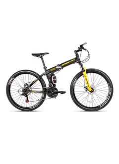 Spartan Spartan 26” Alpha Dual Suspension Folding Bicycle Black  - Image 1