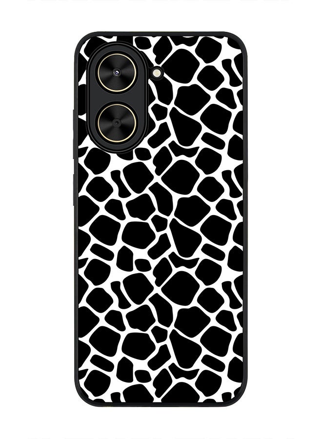 Stylizedd For Xiaomi Poco C71 / Redmi A5 4G Case,Slim fit Camera Protection, Shockproof Thin Phone cover  - Cow Skin Print