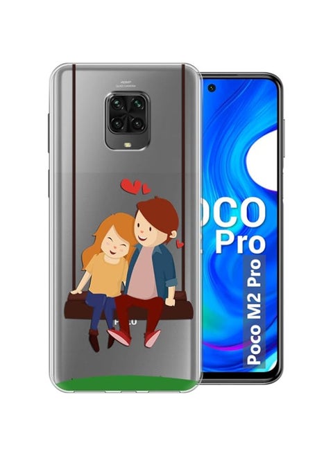 Back Cover for Poco M2 Pro/Redmi Note 9 Pro/Note 9 Pro Max Designer | Printed|Transparent |Flexible| Silicon Back Case for Poco M2 Pro/Redmi Note 9 Pro/Note 9 Pro Max -V111