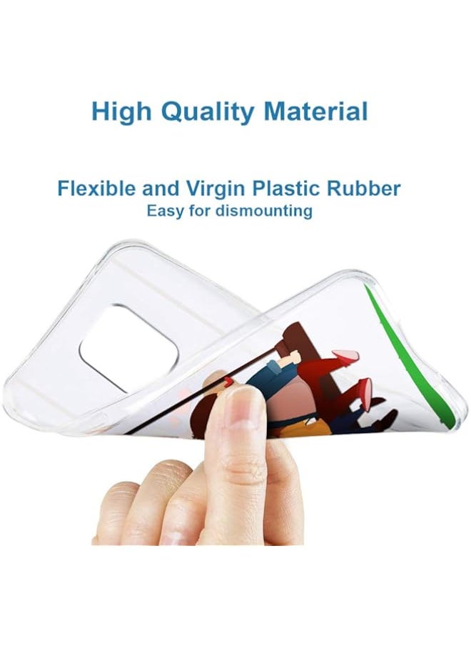 Generic - Back Cover for Poco M2 Pro/Redmi Note 9 Pro/Note 9 Pro Max Designer | Printed|Transparent |Flexible| Silicon Back Case for Poco M2 Pro/Redmi Note 9 Pro/Note 9 Pro Max -V111 - Image 1