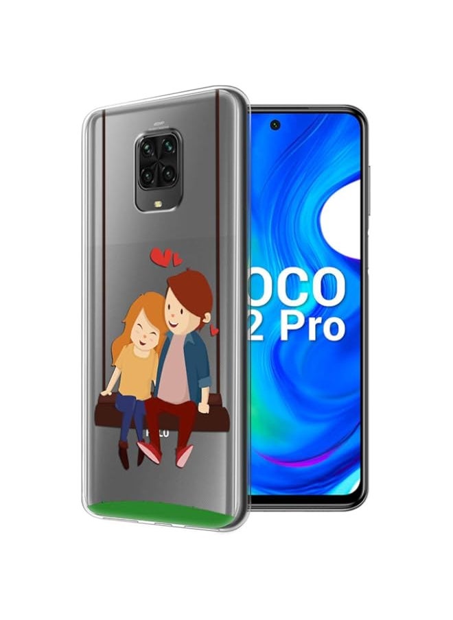 Generic - Back Cover for Poco M2 Pro/Redmi Note 9 Pro/Note 9 Pro Max Designer | Printed|Transparent |Flexible| Silicon Back Case for Poco M2 Pro/Redmi Note 9 Pro/Note 9 Pro Max -V111 - Image 1