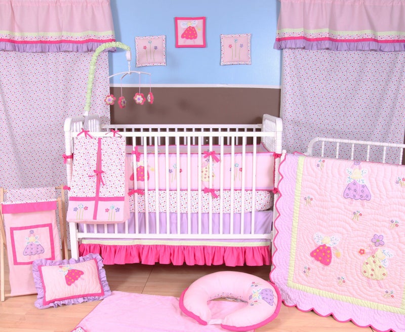 Bacati Fairy Land Changing Pad Cover - Image 2