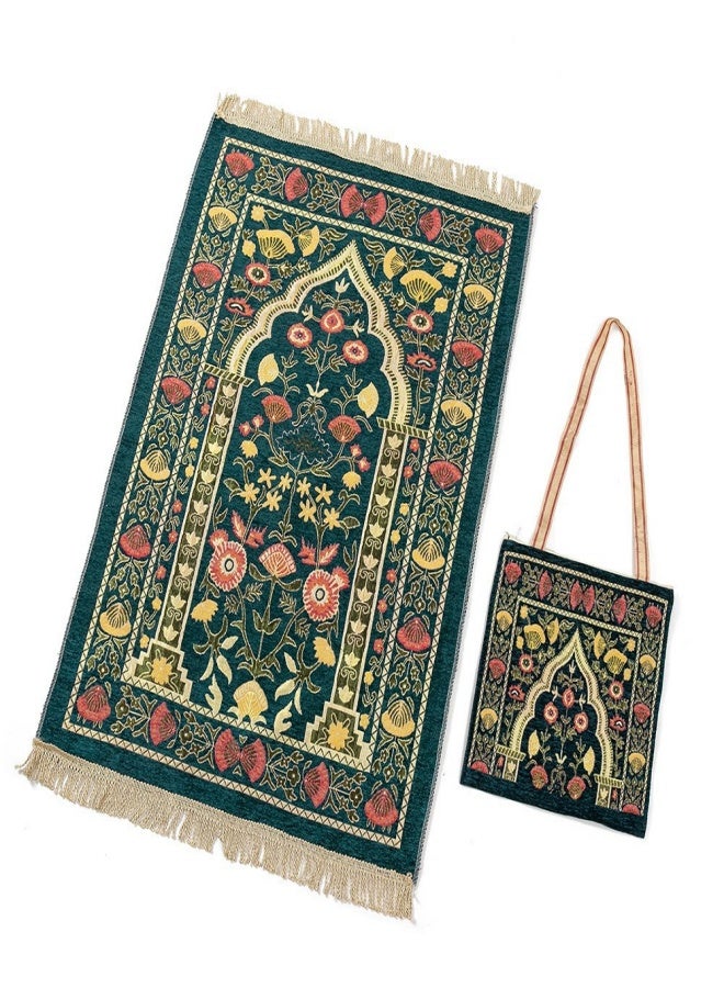 Wrapped cotton gauze worship blanket, travel blanket, bag rug - Image 1