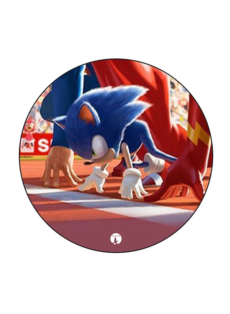RKN Video Game Sonic Printed Pin Multicolour - Image 1