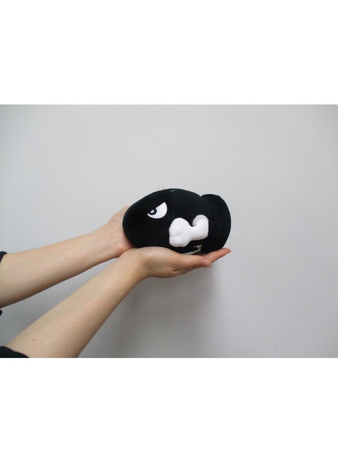 Sanei Super Mario All Star Collection 6" Bullet Bill Plush, Small  - Image 2