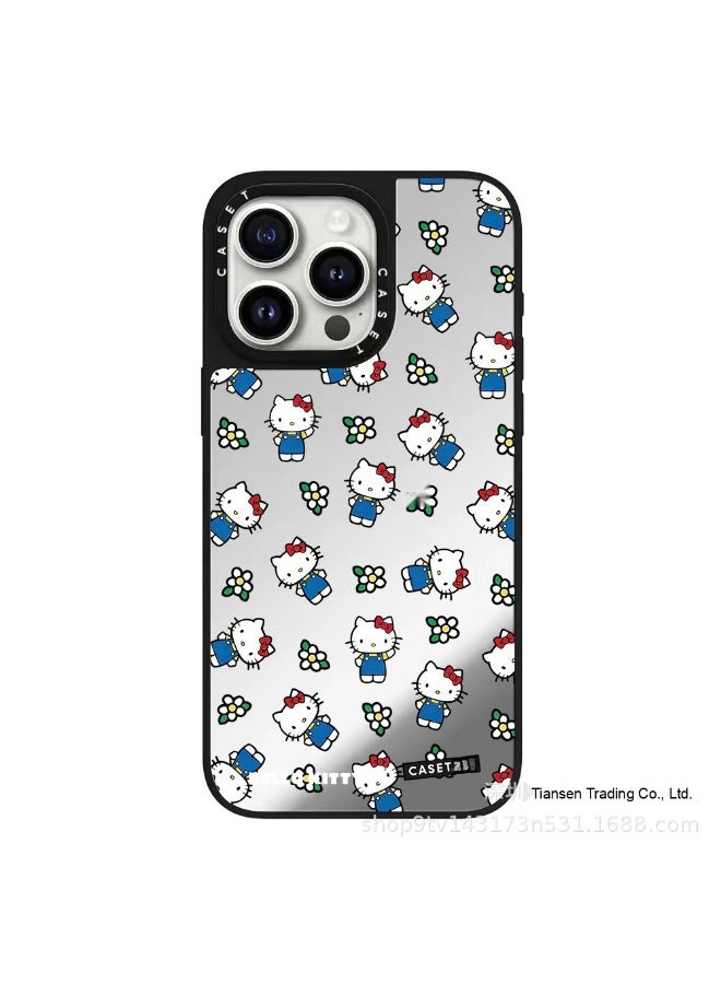 Casetify CASETi x Hello Kitty Phone Case with Stickers - Compatible with iPhone 16 Pro/15 Pro Max/13/12
