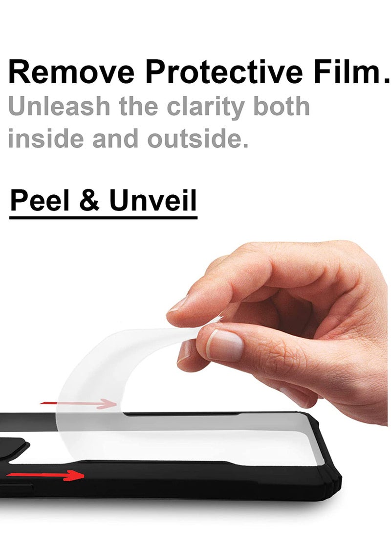 Case Cover for TECNO Camon 20 PRO 5G, Ultra-Thin Lightweight Cover Soft TPU Bumper + Acrylic Clear Back - Image 3