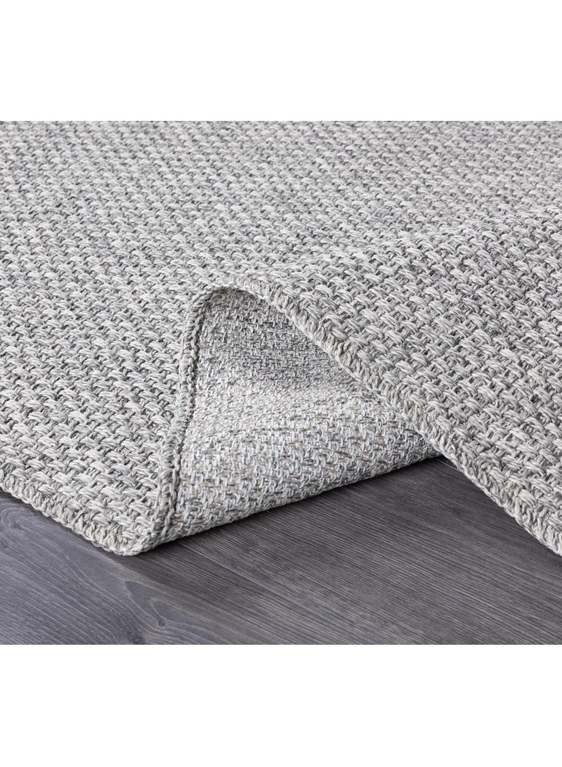 KYD Easy Jute Rug Indoor Outdoor Farmhouse Area Rugs for LivingRoom Patio and Kitchen Rug, Solid BohoWoven Design, Easy-Cleaning, WashableOutside Carpet Alfombras (120x80cm) - Image 3