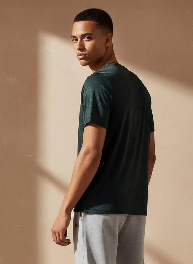 Kappa  Kappa Men Printed Performance T-shirt for Men | Best Price UAE