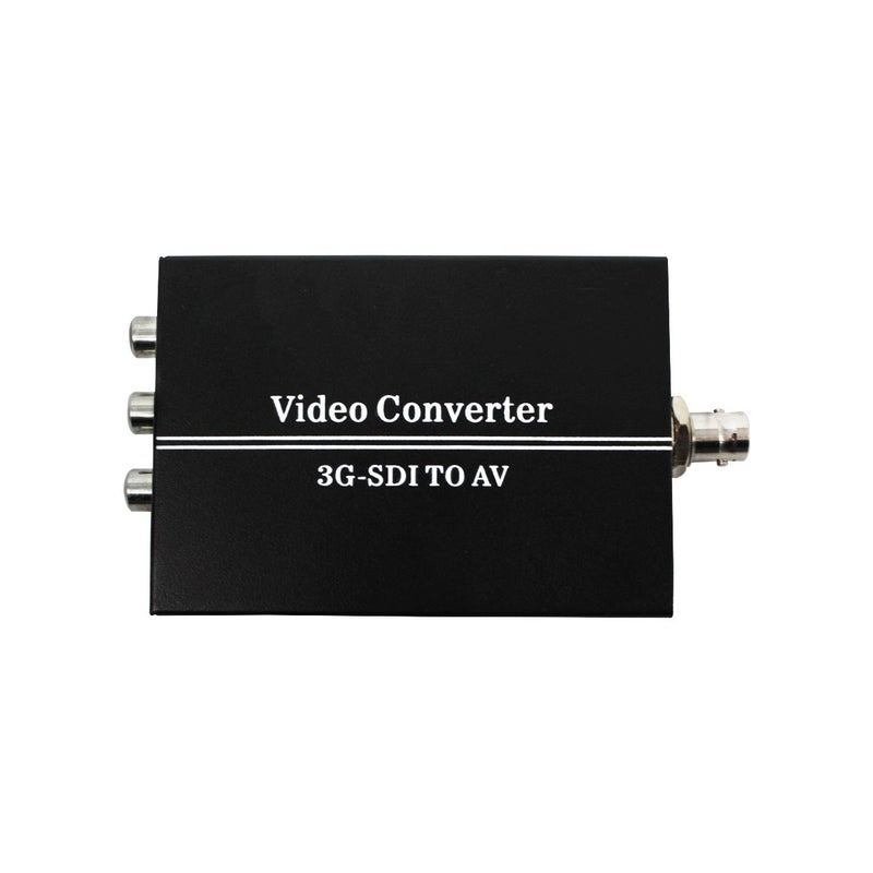 HD 3G SDI to AV CVBS Video Converter Support 1080P LR Audio Output SDSDI HDSDI Signal for TV