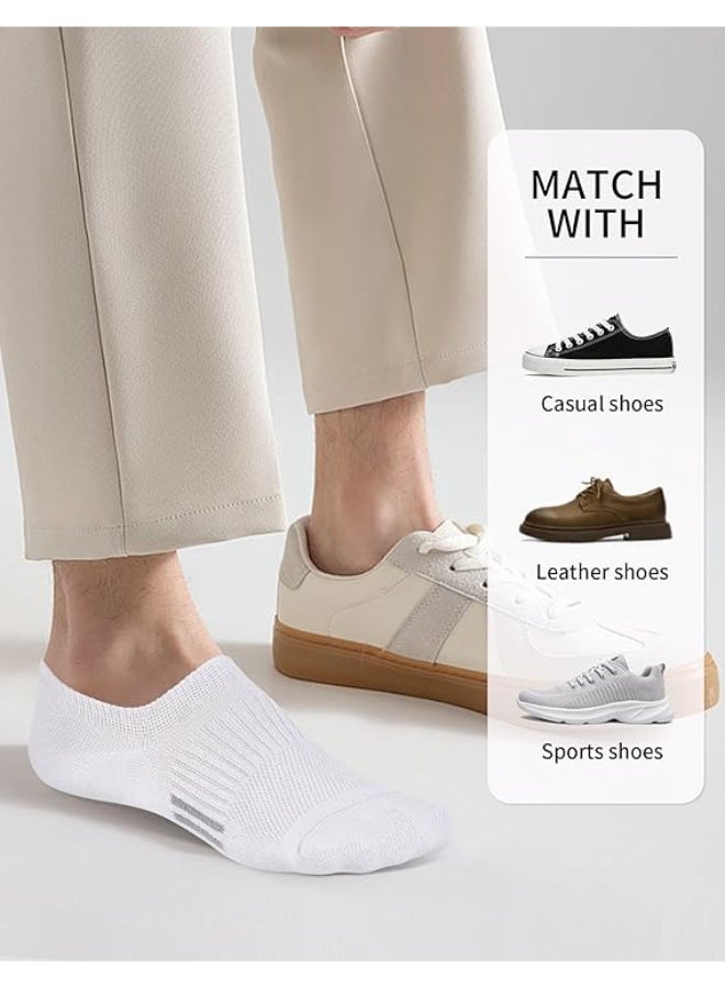 Ankle Athletic Running Socks Cushioned Breathable Low Cut Sports Tab Socks for Men and Women (6 Pairs) - Image 5