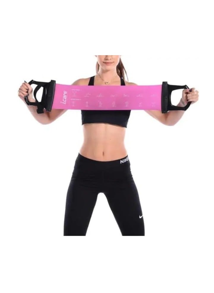 SportQ Premium SportQ Professional Long Latex Exercise Bands, Modern for Strength and Leg Training, Physical Therapy, Yoga, Pilates, and Stretching  - Image 2