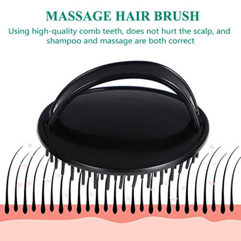 6 Pack Hair Scalp Massager Hair Scrubber Head Massager Cleaning Brush for Wet and Hair - Image 4
