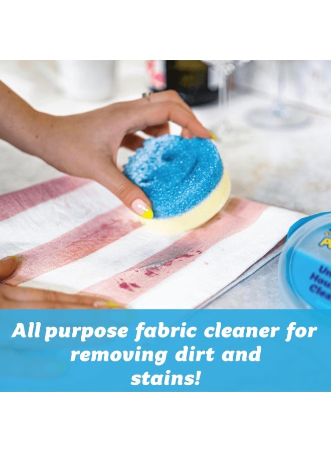 Scrub Daddy PowErase Gel Multi-Fabric Stain Remover + Scrub Mommy Sponge Set, Universal Household Cleaner, Deep Cleaning Sponge for Kitchen, Bathroom & Upholstery, Non-Scratch Cleaning Tool - Image 2