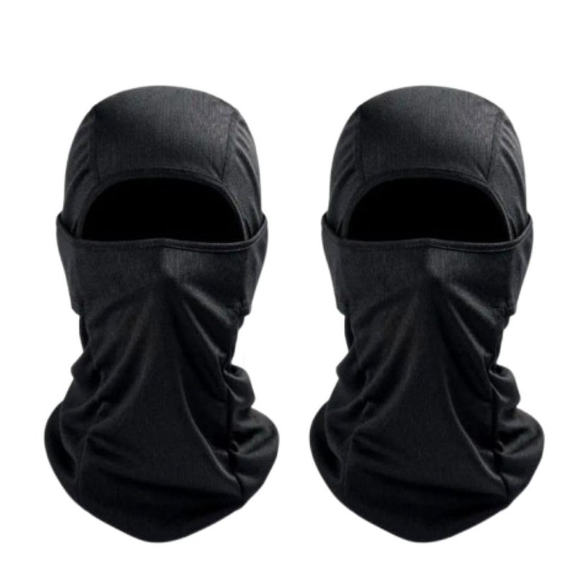 SAM SHOPPY Full Face Balaclava Mask for Men & Women – Breathable Stretch Fabric | Black Riding, Cycling & Outdoor Protection Hood - Image 1