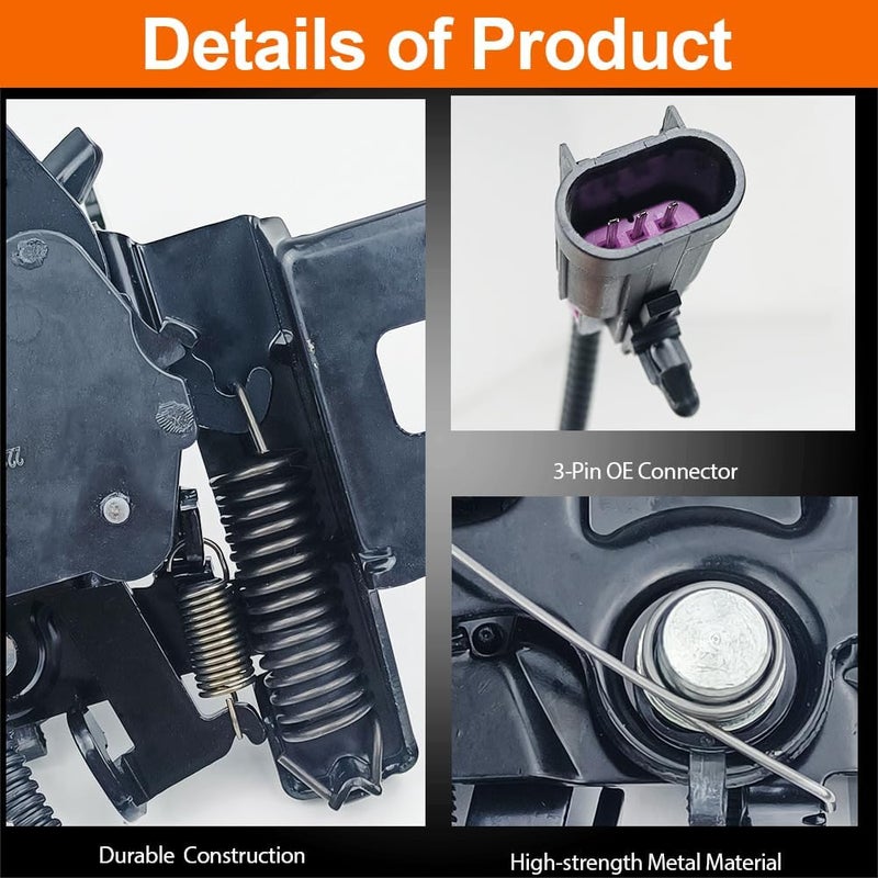 VEELECP Hood Lock Latch Assembly for Chevy and GMC - Image 3