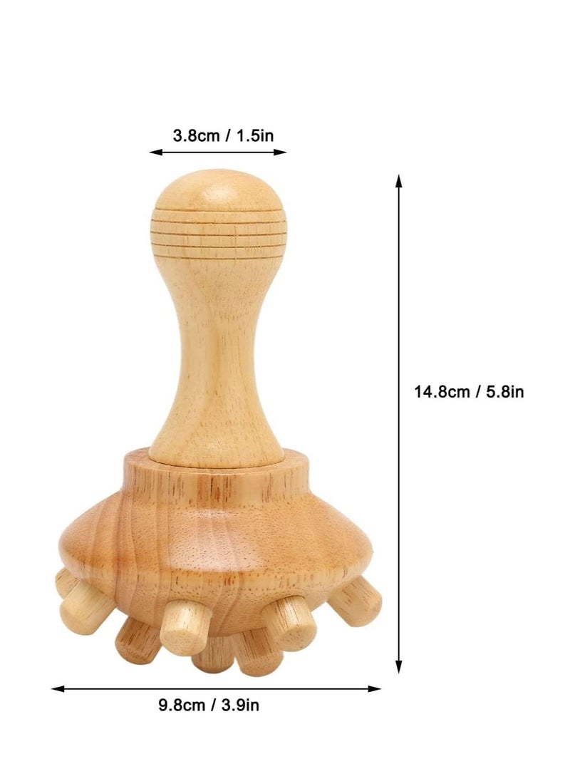 Generic - Octopus Wood Massage Tools, Body Sculpting Handheld Body Massager for Maderotherapy and Lymphatic Drainage for Eliminating Cellulite - Image 1