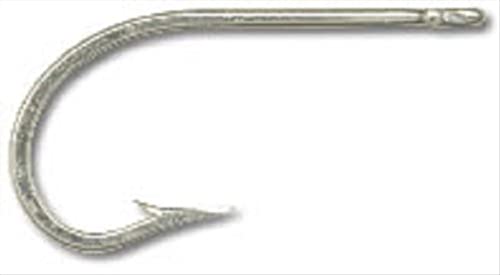 Mustad Classic 2 Extra Strong in Line Point Duratin Circle Fishing Hook | Strong for Heavy Tuna | Fewer Deep Hooks For Catch and Release, [Size 9/0,Pack 100] - Image 1