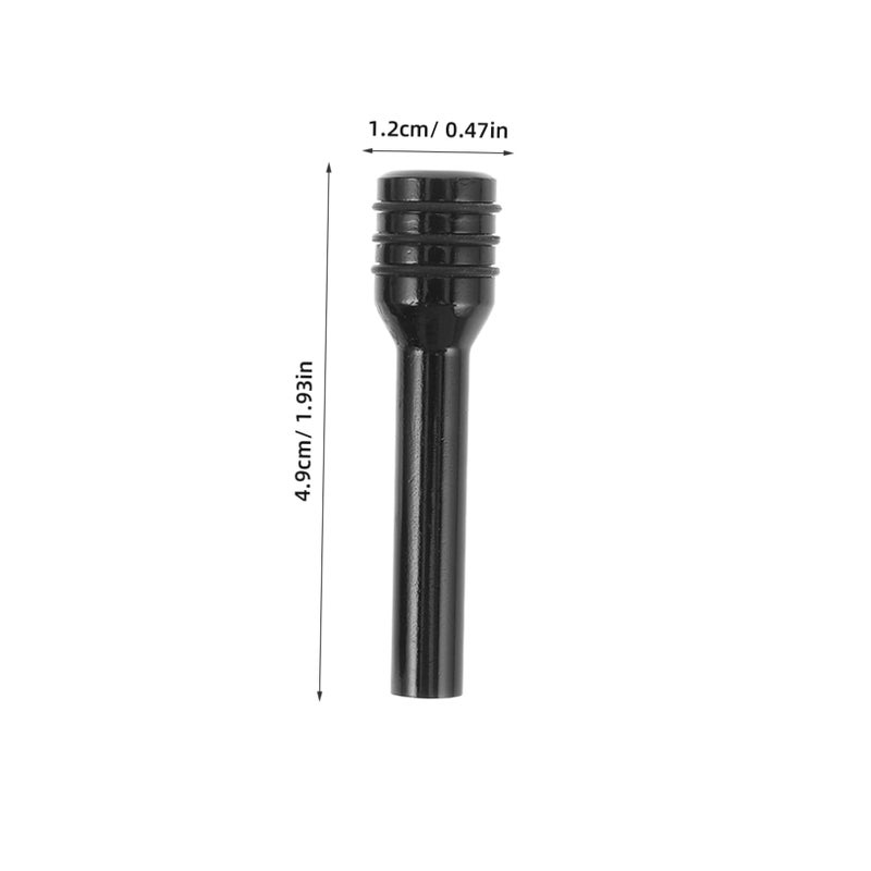 2Pcs Aluminum Car Door Lock Pull Pin Decorative Knob Easy Install Vehicle Parts - Image 3